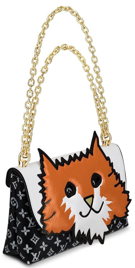 louis vuitton cat bag.